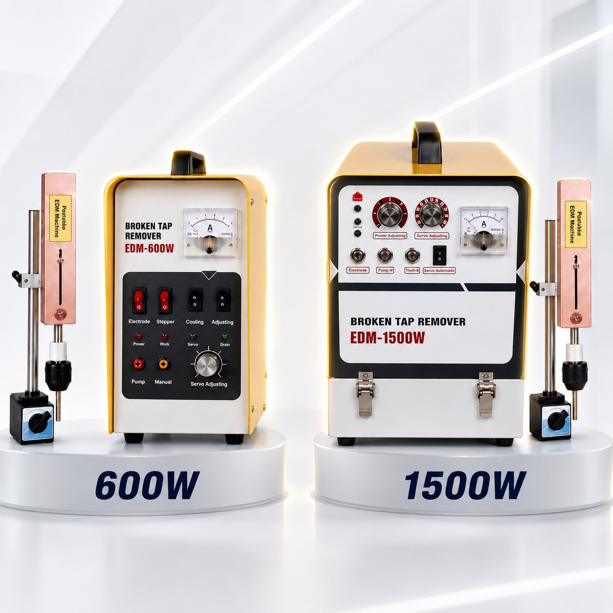 เครื่อง EDM สลายดอกต๊าป-น็อตหัก รุ่น 600W และ 1500W